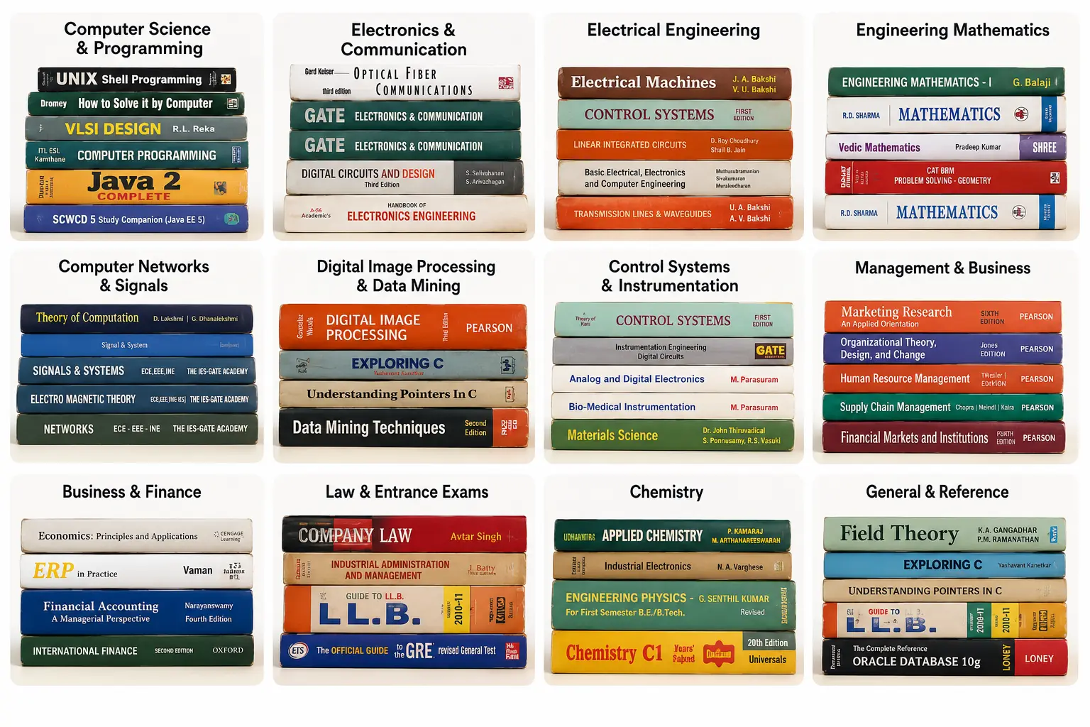 Secondhand academic bookstore with used books