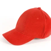 bright-red-baseball-cap