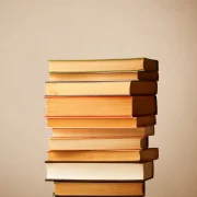 stack-of-books-in-the-studio-for-reading